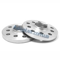 Колёсная проставка 15мм PCD 5x100 DIA 57.1 для Audi, Skoda, Seat, Volkswagen (Литая)