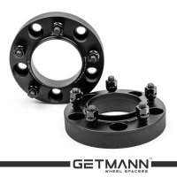 GETMANN | Колесная проставка-адаптер 30мм PCD 5x139.7 DIA 98.5 со шпильками 12x1.25 для Нивы (Кованая)