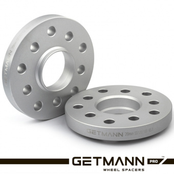 GETMANN | Колесная проставка 20мм PCD 5x120/108 DIA 65.1 для Citroen, Peugeot, Volvo (Литая)