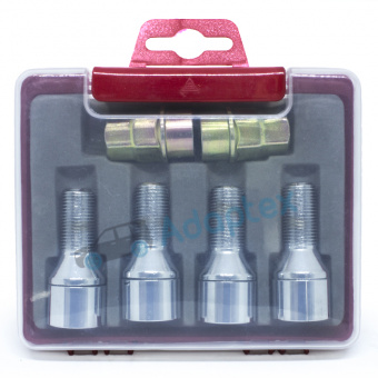 Болты секретки М12х1.25х27 Конус (ВАЗ, Fiat, Lancia, Jeep) Вращающееся кольцо MaxGuard