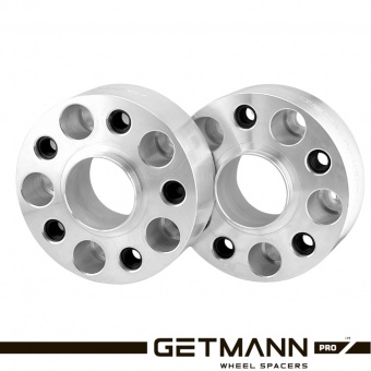 Колёсная проставка-адаптер 50мм PCD 5х120 DIA 72.6 с футорками 14x1.5 для BMW, Mini (Кованый алюминий)