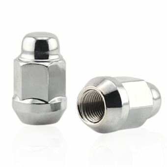 Гайка колесная M1/2"-20 Конус Хром Ключ 19 (Jeep, Jaguar, Chevrolet, Dodge, Volvo) дюймовая резьба