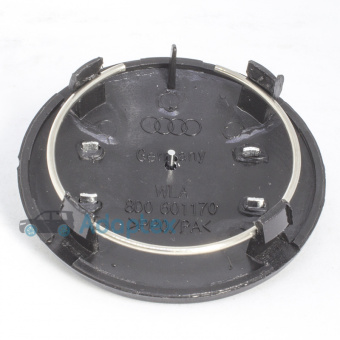 Колпачки на диски Audi A3, A4, A6, A8, RS4 (68/56) 8D0601170 Черные
