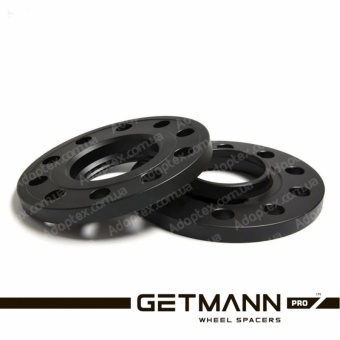 GETMANN | Колесная проставка 15мм PCD 5x112/100 DIA 57.1 для Audi, Seat, Skoda, Volkswagen (Кованая)