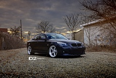Легкий тюнинг BMW E60 | Кастомные диски D2FORGED