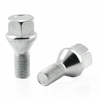 Болт колесный М12x1.5x24мм Конус Цинк Ключ 19 (BMW, Daewoo, Fiat, Nissan, Opel, Renault, Smart, Suzuki)