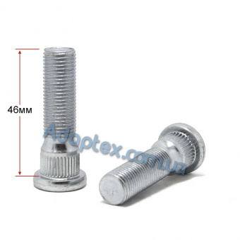 Колесная шпилька с забивной частью 14,20мм 12x1,25x46мм (Nissan)