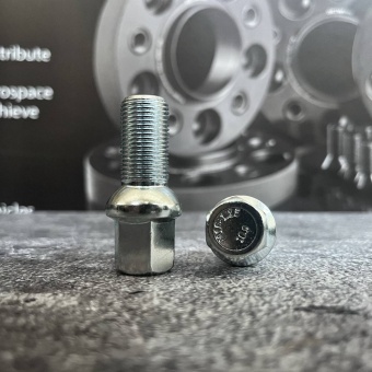 Болт колесный М15x1.25x27мм Сфера Цинк Ключ 17 для Mercedes-Benz GLE 2019; GLS 2020; под оригинальные диски предыдущих моделей