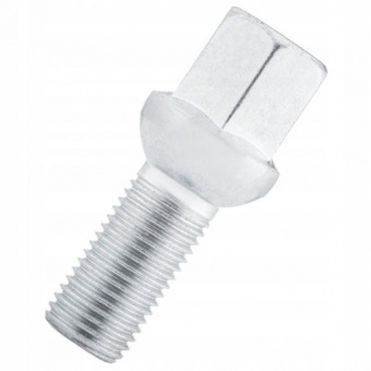 Болт колесный М14x1.5x27мм Сфера Цинк Ключ 17 (Audi, Seat, Skoda, Volkswagen)