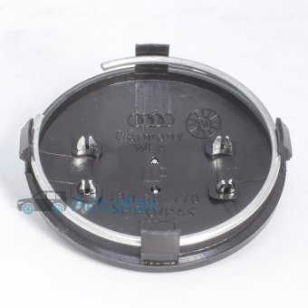 Колпачки на диски Audi A4, A5, A6, A8, S4, S5, S6, RS, TT (60/58) 4B0601170 Черные