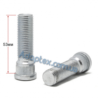 Колесная шпилька с забивной частью 16,30мм 14x1,5x53мм (Toyota LC200, LC300; Lexus LX470, LX570, LX600)