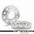 GETMANN | Колесная проставка 12мм PCD 5x100/112 DIA з 57.1 на 66.5 для Audi, Seat, Skoda, Volkswagen с выступом под диски Audi, BMW, Mercedes-Benz