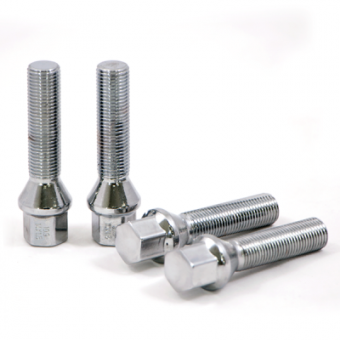 Болт колесный М14x1.25x50мм Конус Хром Ключ 17 (BMW, Mini) Удлиненный