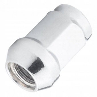 Гайка колесная M12x1,25x35мм Конус Хром Ключ 19 (Subaru, Suzuki, Niva, Nissan, Infiniti, Matiz)