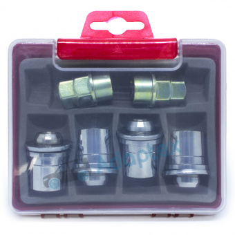 Гайки секретки М12х1.5х37 Прессшайба Гайки секретки М12х1.5х37 Прессшайба Вращающееся кольцо (Toyota, Lexus, Mitsubishi, Isuzu) MaxGuardВращающееся кольцо MaxGuard