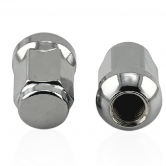 Гайка колесная М12x1,5x35мм Сфера Хром Ключ 19 (Acura, Chery, Honda)