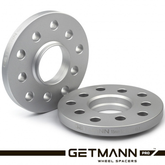 GETMANN | Колесная проставка 15мм PCD 5x120/108 DIA 65.1 для Citroen, Peugeot, Volvo (Литая)