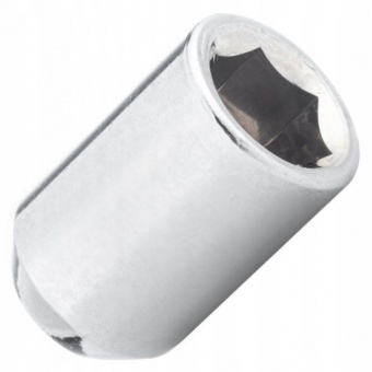 Гайка колесная под внутренний шестигранник М12x1,5x32мм Конус Хром для узких отверстий в диске