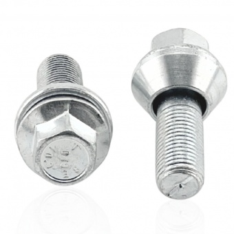 Болт колесный эксцентрик М14x1.5x30мм Конус со смещением Ключ 17 (Opel Vivaro, Renault Trafic, Nissan Primastar) для установки дисков от BMW (Италия)