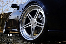 Легкий тюнинг BMW E60 | Кастомные диски D2FORGED