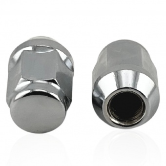 Гайка колесная М12x1,5x35мм Конус Цинк Ключ 21 (Chevrolet, Citroen, Daihatsu, Hyundai, Kia, Mazda, Peugeot, Toyota, Lexus)