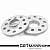 GETMANN | Колесная проставка 10мм PCD 5x100 DIA 57.1 Audi, Seat, Skoda, Volkswagen только под родные диски на переднюю ось (D-134) Серая