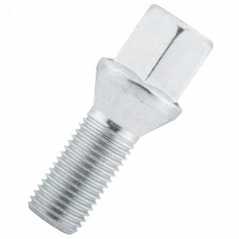 Болт колесный М12x1.5x24мм Конус Цинк Ключ 17 (BMW, Daewoo, Fiat, Nissan, Opel, Renault, Smart, Suzuki)