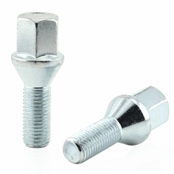 Болт колесный М12x1.5x26мм Конус Цинк Ключ 17 (BMW, Daewoo, Fiat, Nissan, Opel, Renault)