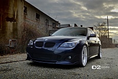 Легкий тюнинг BMW E60 | Кастомные диски D2FORGED