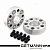 GETMANN | Колёсная проставка-адаптер 40мм PCD 4x100 DIA 57.1 с футорками 12х1.5 для для BMW E30(Кованый алюминий)