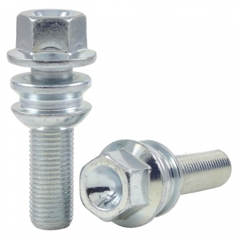 Болт колесный М14x1,5x36мм Сфера R14 Цинк Ключ 19 FARAD (Италия) Audi Q7; Porsche Cayenne; Volkswagen Sharan, Touareg, Amarok, Transporter T5 (Оригинал)