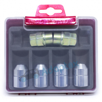 Гайки секретки М12х1.5х33 Конус Вращающееся кольцо MaxGuard