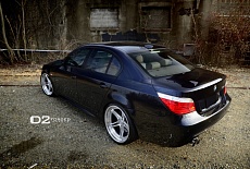 Легкий тюнинг BMW E60 | Кастомные диски D2FORGED