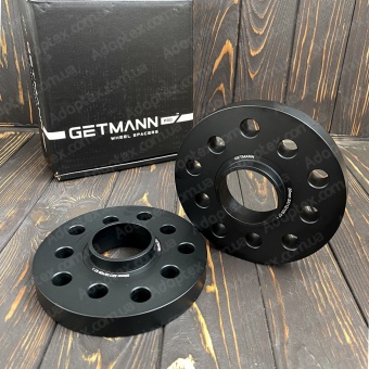 GETMANN | Колесная проставка 20мм PCD 5x112/100 DIA 57.1 для Audi, Seat, Skoda, Volkswagen (Кованая)