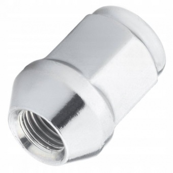 Гайка колесная M12x1,25x35мм Конус Хром Ключ 21 (Subaru, Suzuki, Niva, Nissan, Infiniti, Matiz)