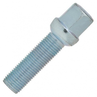 Болт колесный М14x1.5x45мм Сфера Цинк Ключ 17 (Audi, Seat, Skoda, Volkswagen) Удлиненный