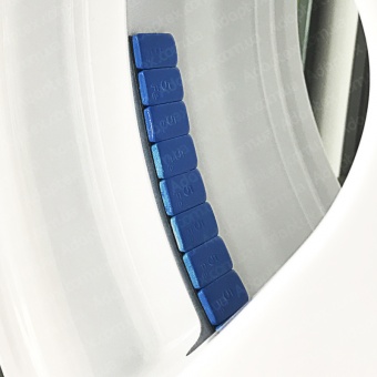 Грузики стальные самоклеящаяся 12/5, Белые