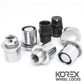 Korex | Гайки секретные М12x1.5x37 Прессшайба Вращающееся кольцо Ключ 19-21 (Citroen, Kia, Lexus, Mitsubishi, Peugeot, Toyota)