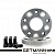 GETMANN | Колёсная проставка-адаптер 20мм PCD 5x120 DIA 72.6 на 5х130 DIA 71.6 с футорками 14х1.5(Кованый алюминий)