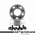 GETMANN | Колесная проставка-адаптер 40мм PCD 5x114.3 DIA 70.5 со шпильками 1/2-20 для Ford Escape, Explorer, Mustang(Кованая)