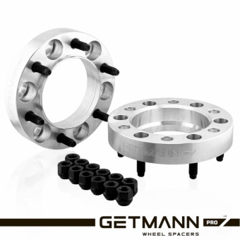 Колёсная проставка-адаптер 30мм PCD 6x139.7 DIA 106.1 со шпильками 12x1.5 для Toyota Land Cruiser Prado, Lexus (Кованый алюминий)