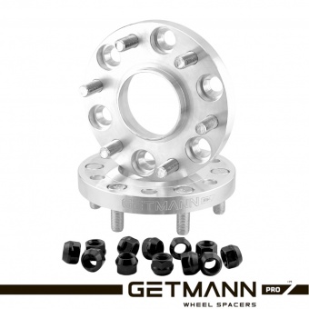 Колёсная проставка-адаптер 20мм PCD 6x114.3 DIA 66.1 со шпильками 12x1.25 для Nissan Navara, Pathfinder, Xterra