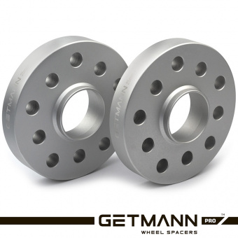 GETMANN | Колесная проставка 25мм PCD 5x112/100 DIA 57.1 для Audi, Chevrolet, Seat, Skoda, Volkswagen (Литая)