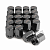 Комплект колесных гаек IRAYS M12х1.5х32 Конус Ключ 19 (Black)