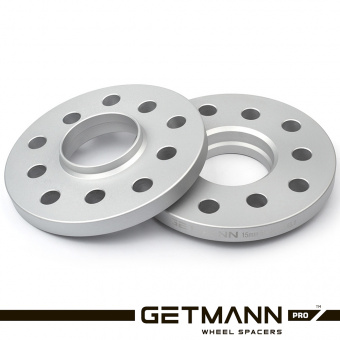 GETMANN | Колесная проставка 15мм PCD 5x120/108 DIA 65.1 для Citroen, Peugeot, Volvo (Литая)