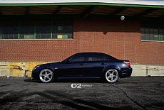 Легкий тюнинг BMW E60 | Кастомные диски D2FORGED